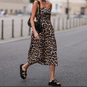Leopard Midi Dress
